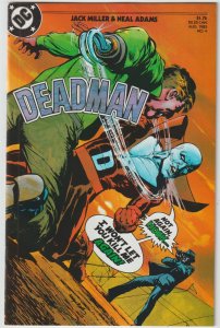Deadman #4 (Aug 1985, DC), VFN condition (8.0), Neal Adams cover & art
