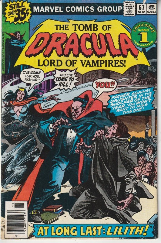 Tomb of Dracula(vol. 1) # 67  The Return of Dracula's Daughter !