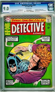DETECTIVE COMICS #352 CGC 9.0 (DC 1966) High Grade BATMAN & ROBIN Low Pop of 6!