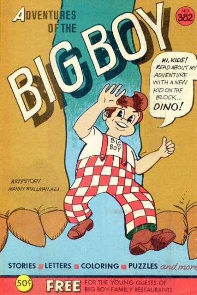 Adventures of Big Boy #382, VF (Stock photo)