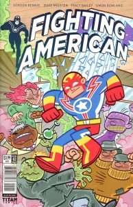 Fighting American (Titan, 2nd Series) #2B VF/NM ; Titan | Art Baltazar Variant