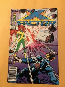 X-Factor #18 : Marvel 7/87 VF+; Newsstand, Cyclops; Walt & Louise Simonson