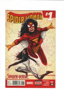 Spider-Woman #1 VF 8.0 1st Print Marvel Comics 2015 Spider-Verse, Silk app.