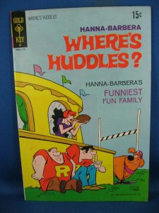 HANNA BARBERA WHERES HUDDLES 3 F VF 1971