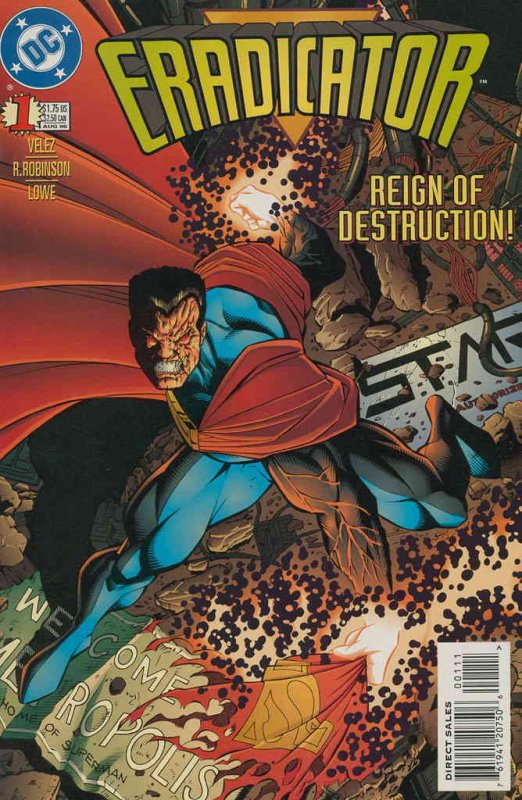Eradicator #1 VG ; DC | low grade comic