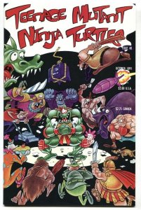 TEENAGE MUTANT NINJA TURTLES #40-1991-htf late issue NM-