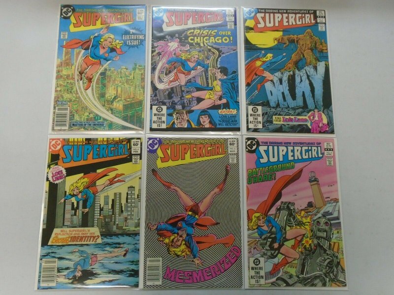 Supergirl lot (2ND SERIES) 18 different from #1-23 8.0 VF (1982-84)