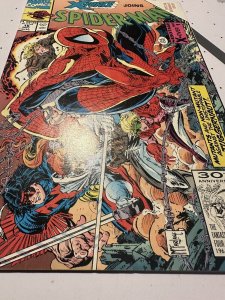 Marvel - Spider-Man #16 (1991) | Key: Last Todd McFarlane Spidey!  X-Force Cable