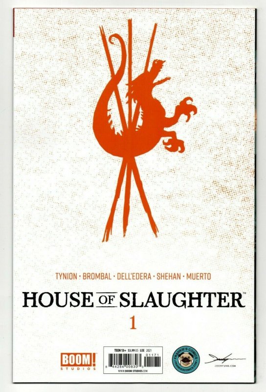 HOUSE OF SLAUGHTER #01 (2021) JEEHYUNG LEE | ERICA SLAUGHTER | MINIMAL TRADE