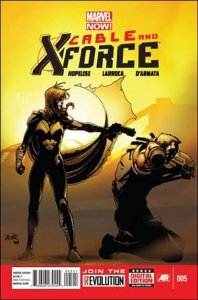 Cable and X-Force 5-A Salvador Larroca Cover FN