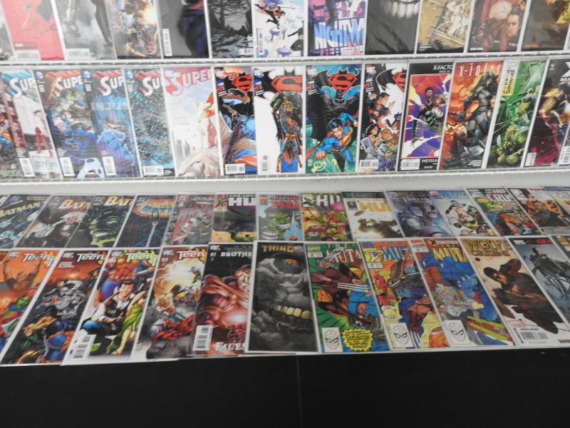Huge Lot 150+ Comics W/ Superman, Batman, Spider-Man, +More! Avg VF Cond!