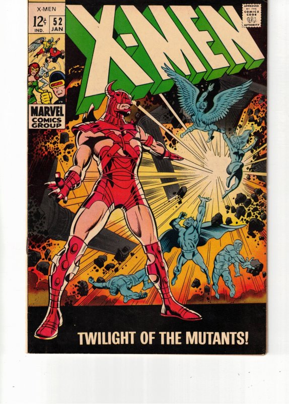 The X-Men #52 (1969) VF+ 1st Eric The Red! Magneto! High-Grade Utah CERTIFICATE!