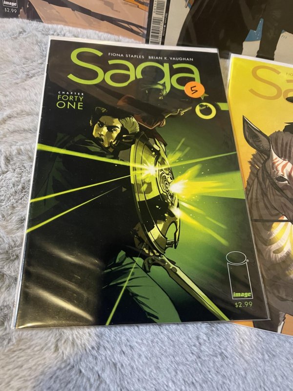 SAGA lot of 5 books