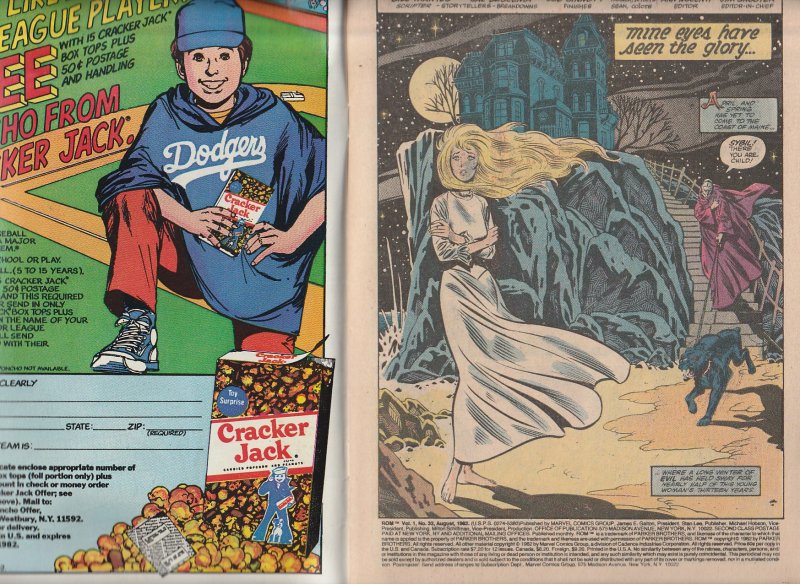 Rom(Marvel) 33   EVIL NANNY !