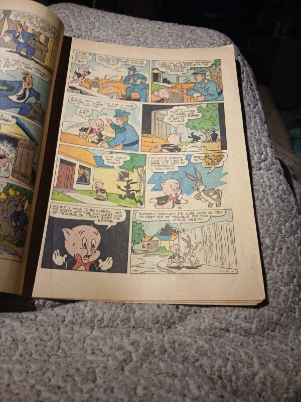 Porky Pig The Lucky Peppermint Mine 1951 #342 Dell Four Color Comics Golden Age