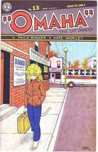 Omaha the Cat Dancer #13 (Sep-89) NM- High-Grade Omaha Cat Dancer