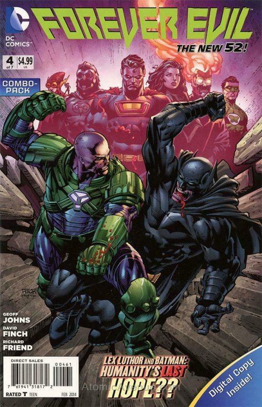 Forever Evil #4E VF/NM; DC | save on shipping - details inside 