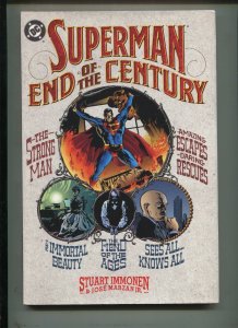 Superman End Of The Century Hard Cover ~ The Stong Man ~ (Grade 9.2)WH