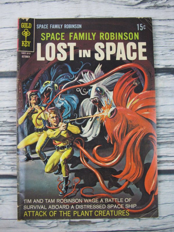 Space Family Robinson Lost in Space #30 1968 Gold Key Comic Silver Age VG 4.0