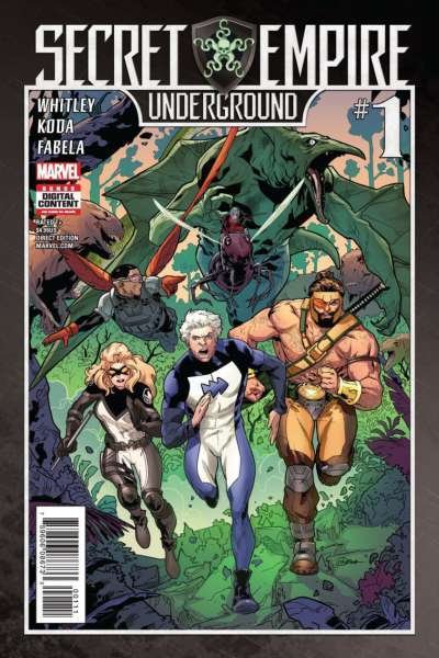 Secret Empire: Underground #1, NM- (Stock photo)