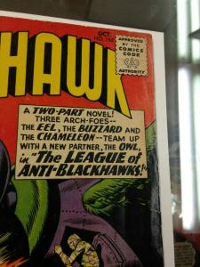 Blackhawk 165 G/VG (Oct. 1961)  1st App. Leagion of Anti-Blackhawks