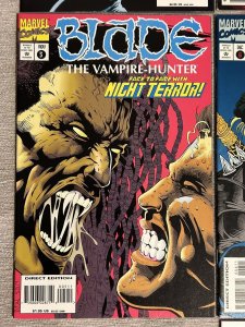 Blade: The Vampire Hunter 1-10 Complete SET Dracula VF/NM Marvel 1994-1995 MCU