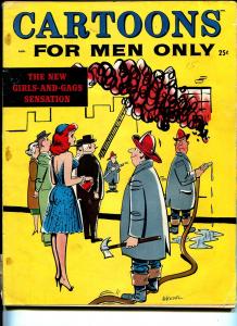 Cartoons For Men Only  8/1959-Marvel-Bill Wenzel-spicy cover art-cartoons-G