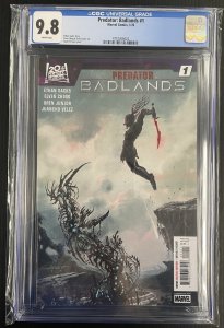 PREDATOR BADLANDS #1 CGC 9.8 Ferreyra Cover A 1st Print Marvel 2025 PROSHIPPER