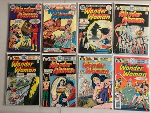 Wonder Woman lot #213-245 DC 1st Series (average 4.0 VG) 17 diff (1974 to 1977)