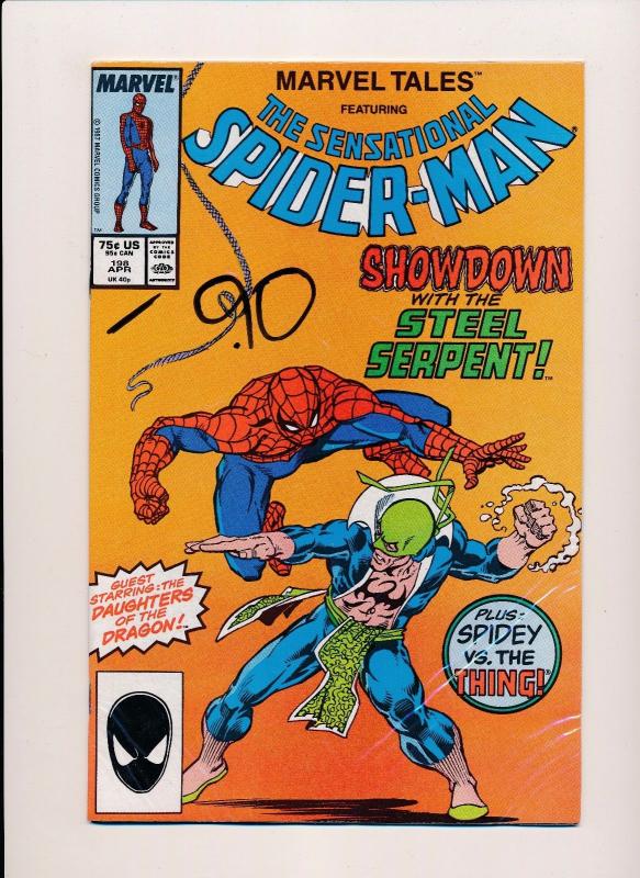 MARVEL SPIDER-MAN MIXED LOT #172/173/180/182/198 VERY FINE (SRU641)