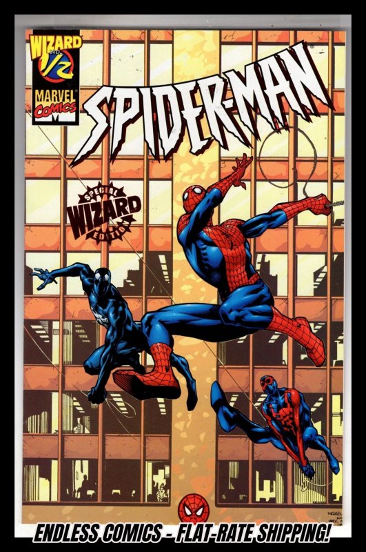 Spider-Man #1/2 Wizard Exclusive w/COA    / EBI#1