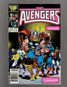 12 The Avengers Comics #273 274 275 276 277 278 279 280 281 282 283 284 GB2