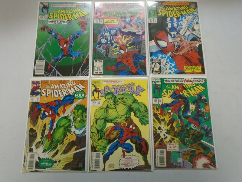 Amazing Spider-Man Comic Lot From #350-399 33 Different Average 8.0 VF (1991-95)