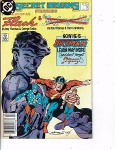 Lot Of 2 Secret Origins DC Comic Books #1 2 Batman WT20