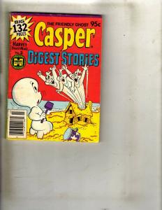 Lot of 8 Casper Digest Pocket Books #1 1 1 2 2 3 3 8 WS15