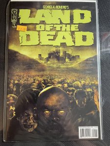 Land of The Dead #1 (x2)  (2005) George A. Romero's IDW Comics  Horror Zombies