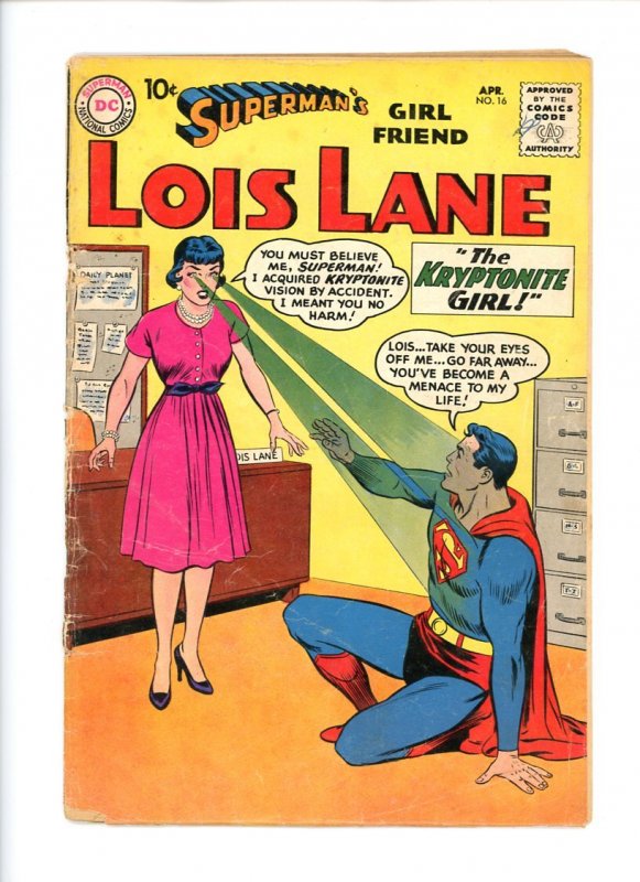 Superman's Girl Friend Lois Lane #16  G  1960