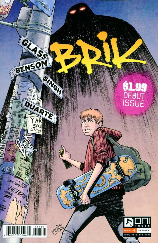 Brik #1 VF/NM ; Oni Press | Adam Glass