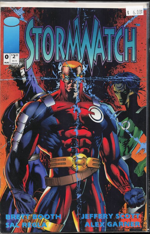 Stormwatch #0 (1993) Stormwatch