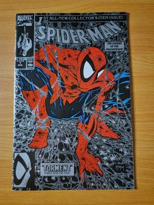 Spider-Man #1 Silver Variant ~ NEAR MINT NM ~ 1990 Marvel Comics