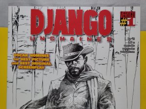 Django Unchained #1 2nd Print Jim Lee Sketch Variant 2013 Vertigo