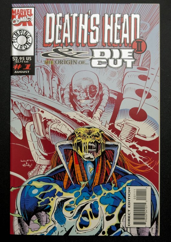 Death's Head II & The Origin of Die-Cut Cvr #1 (1993) VF+