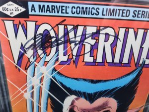 Wolverine #1 - Signed Chris Claremont/ 1st Solo Wolverine (CGC Qual 9.6) 1982