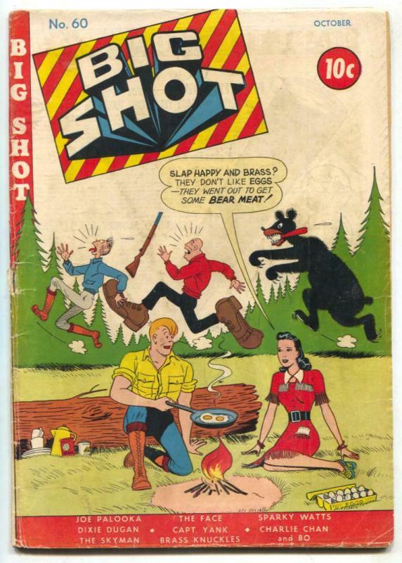 Big Shot Comics #60 1948-Charlie Chan- Skyman G