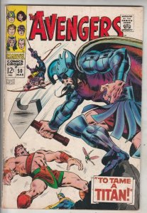 Avengers, The #50 (Mar-68) FN Mid-Grade Avengers