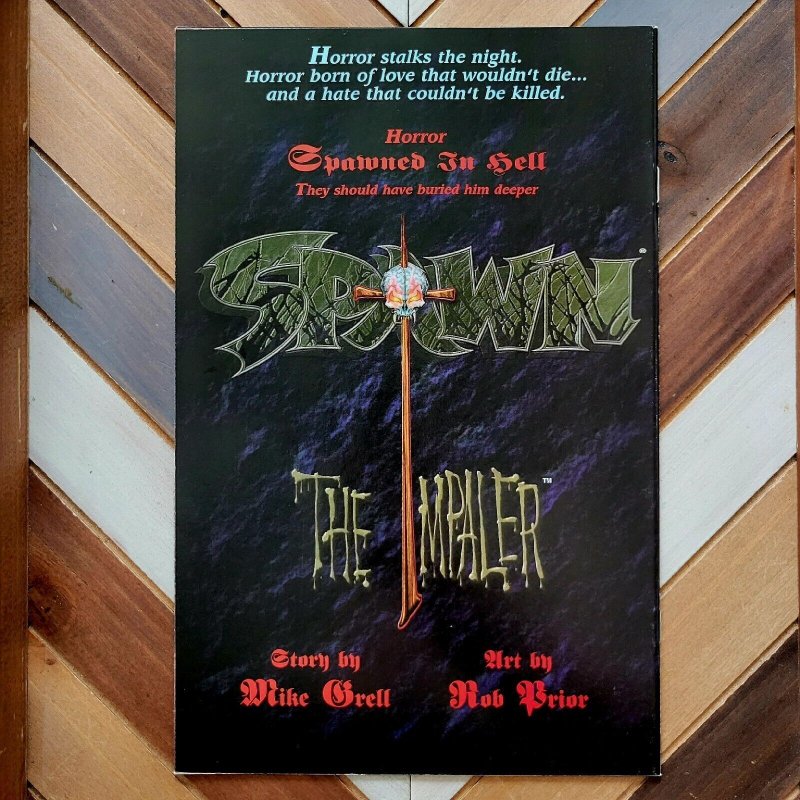 SPAWN: The IMPALER #1 and 2 (Image Comics 1996) Debut Ltd Series (Grell/Prior)