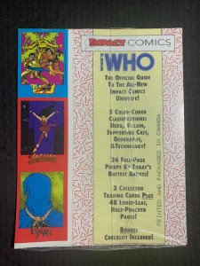 1991 May WHO'S WHO IN THE DC UNIVERSE #3 Impact Comics SEALED