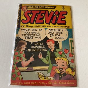 Stevie 6 Very Good Vg 4.0 Mazie Comics