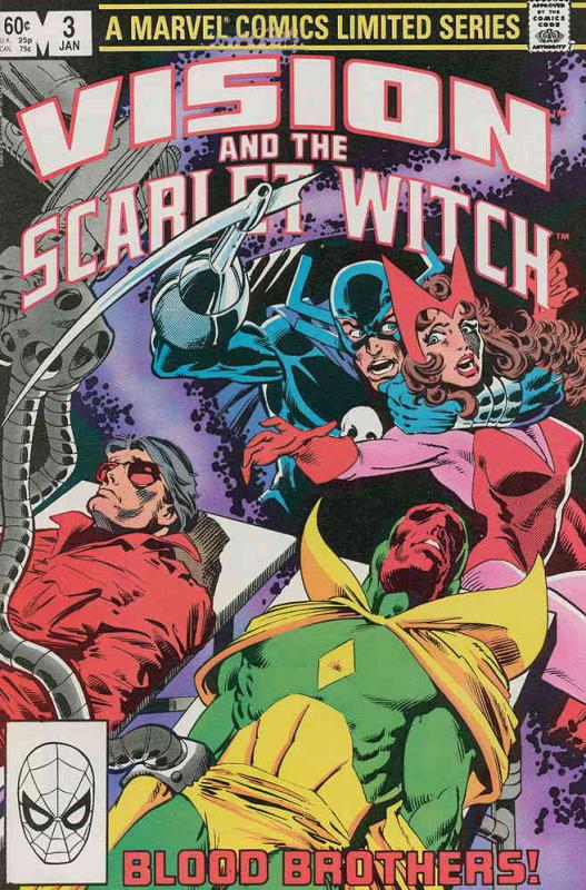 Vision & Scarlet Witch (Vol. 1) #3 VF/NM; Marvel | save on shipping - details in