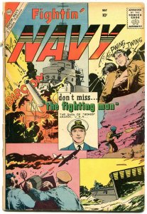 Fightin' Navy #92 1960-Charlton silver age- Glanzman cover G-